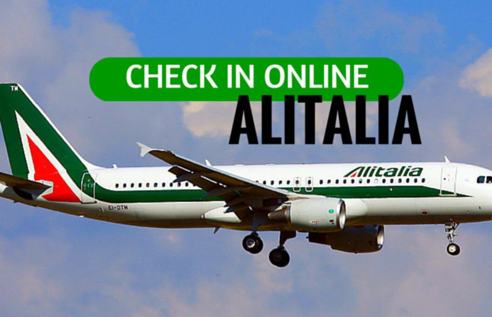è Obbligatorio Il Check In Online Con Alitalia