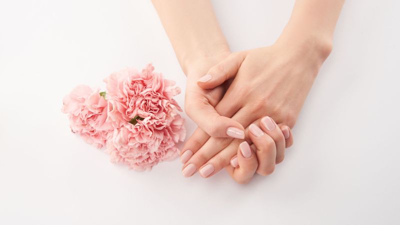 smalto rosa cipria