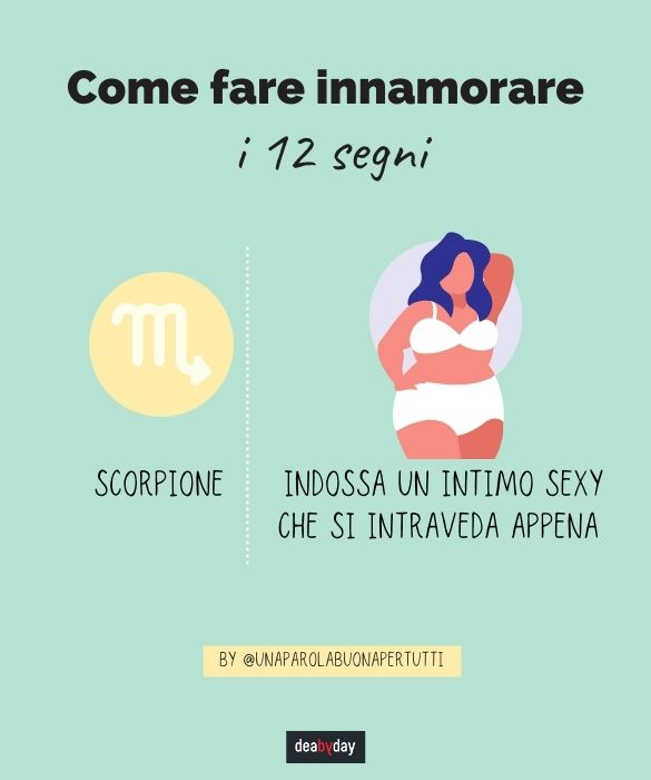 <p>Indossa un intimo <strong>sexy</strong> che si intraveda appena.</p>
