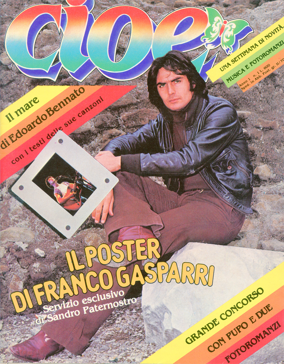 prima copertina di cioè