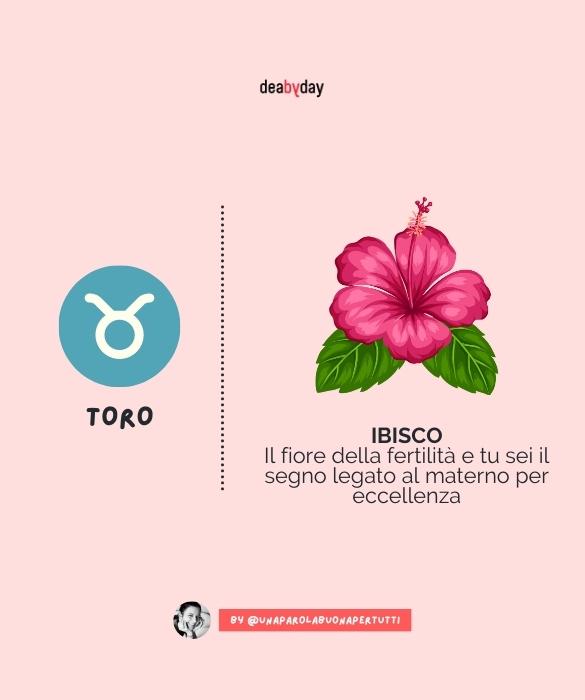 <p>Il fiore della fertilità e tu sei il segno legato al materno per eccellenza.</p>
