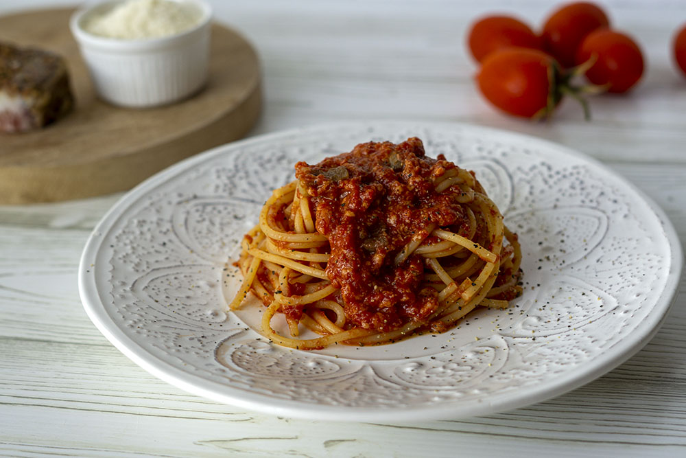 Spaghetti all'amatriciana