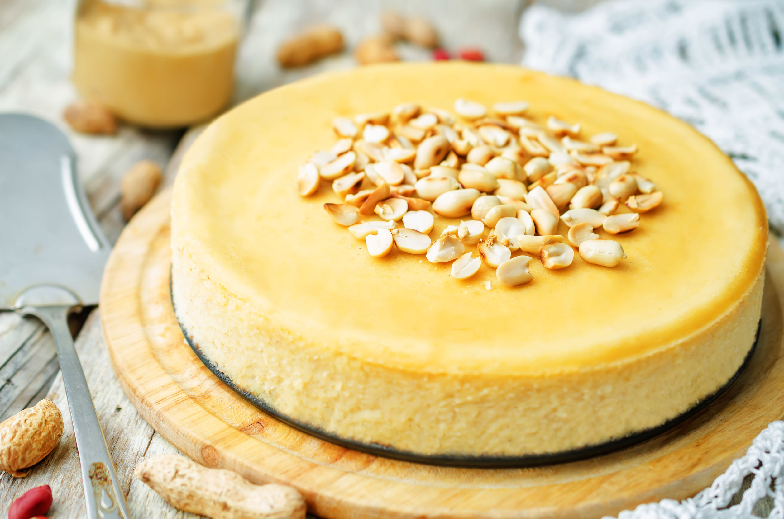 cheesecake crema arachidi