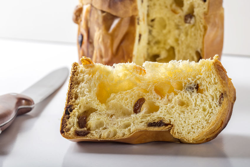 fetta panettone vegano