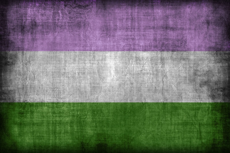 genderqueer bandiera