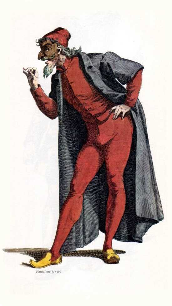 maschera pantalone