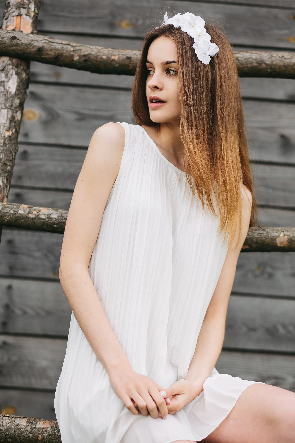 Abito da sposa corto