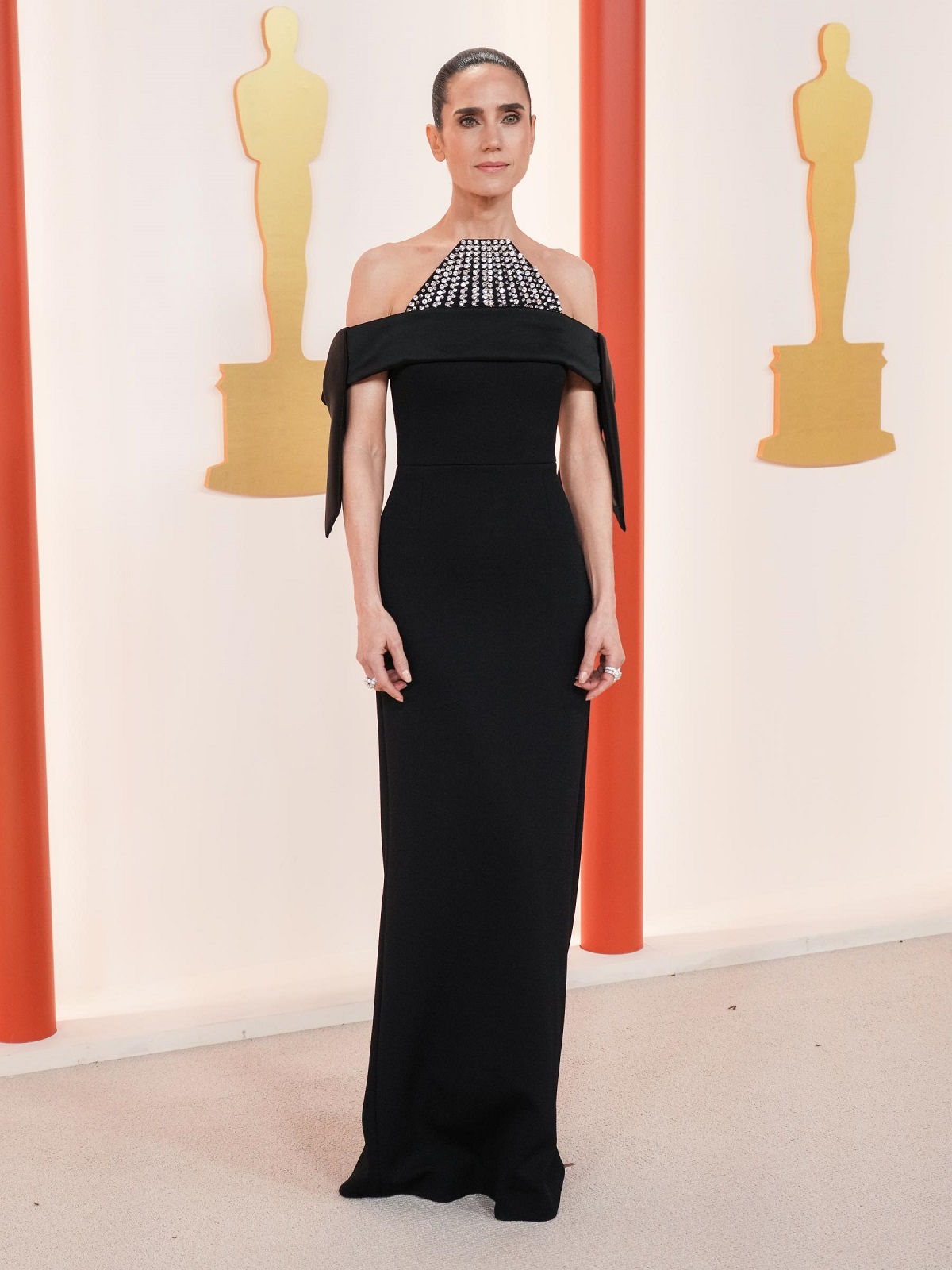 Jennifer Connelly in Louis Vuitton agli Oscar 2023
