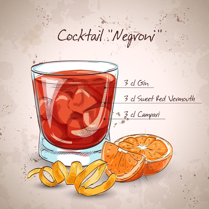 negroni cocktail: gli ingredienti