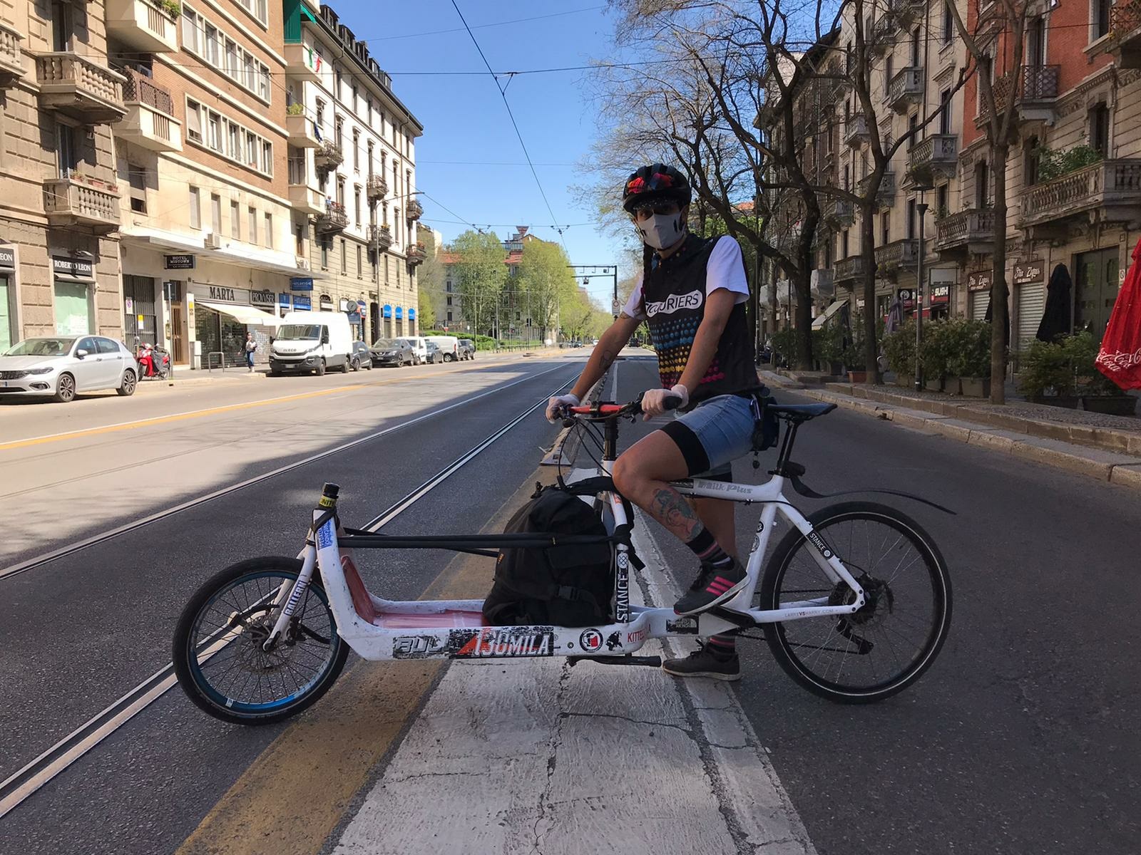 la mia bicicletta non ritiend l'aria