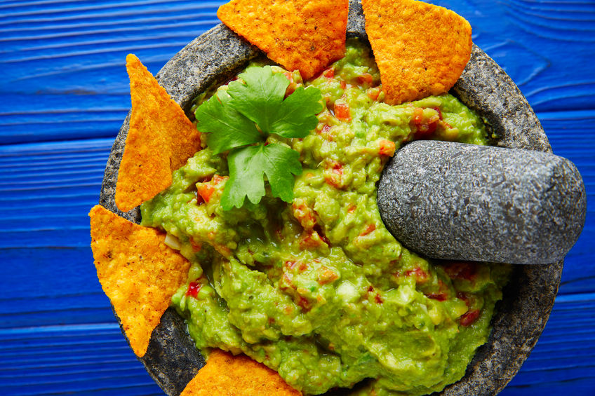 guacamole nachos