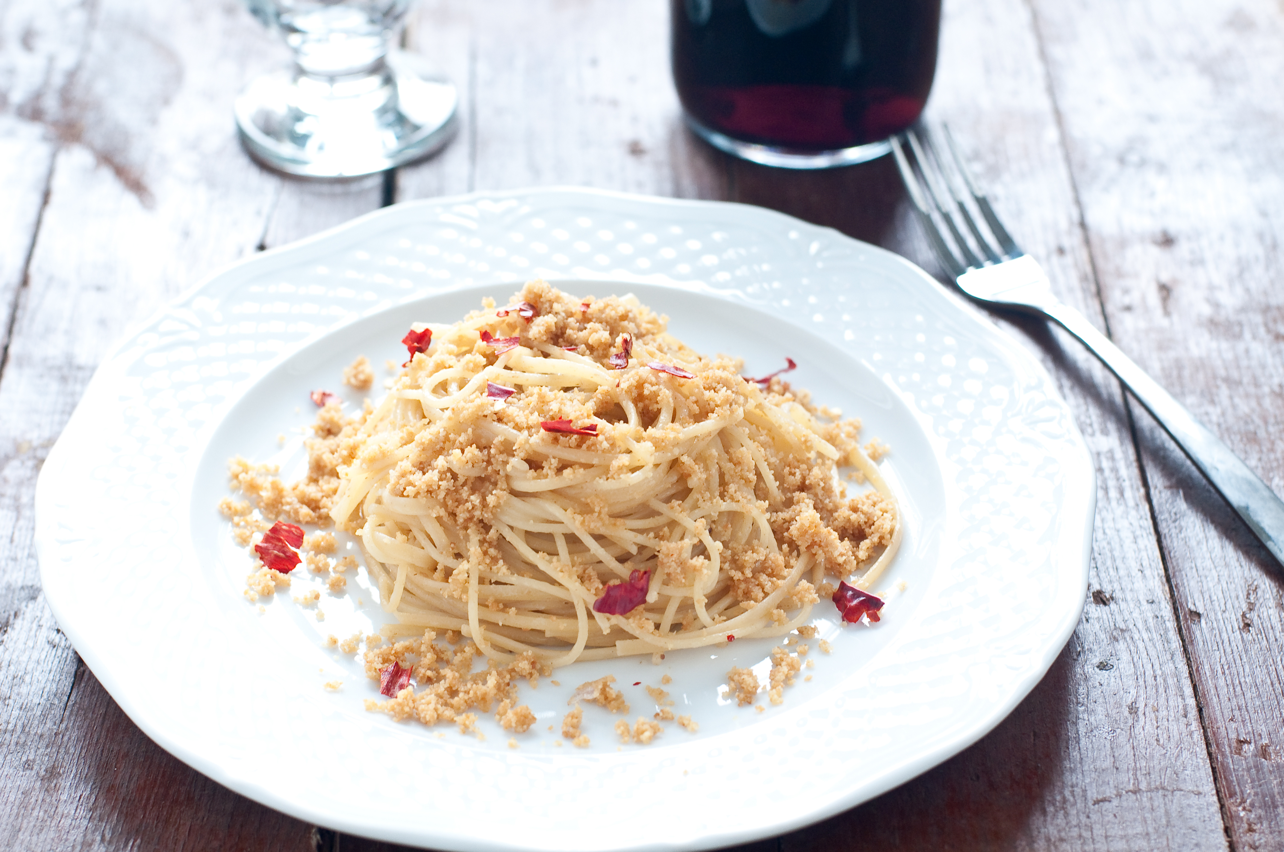 Spaghetti alla carrettiera napoletani