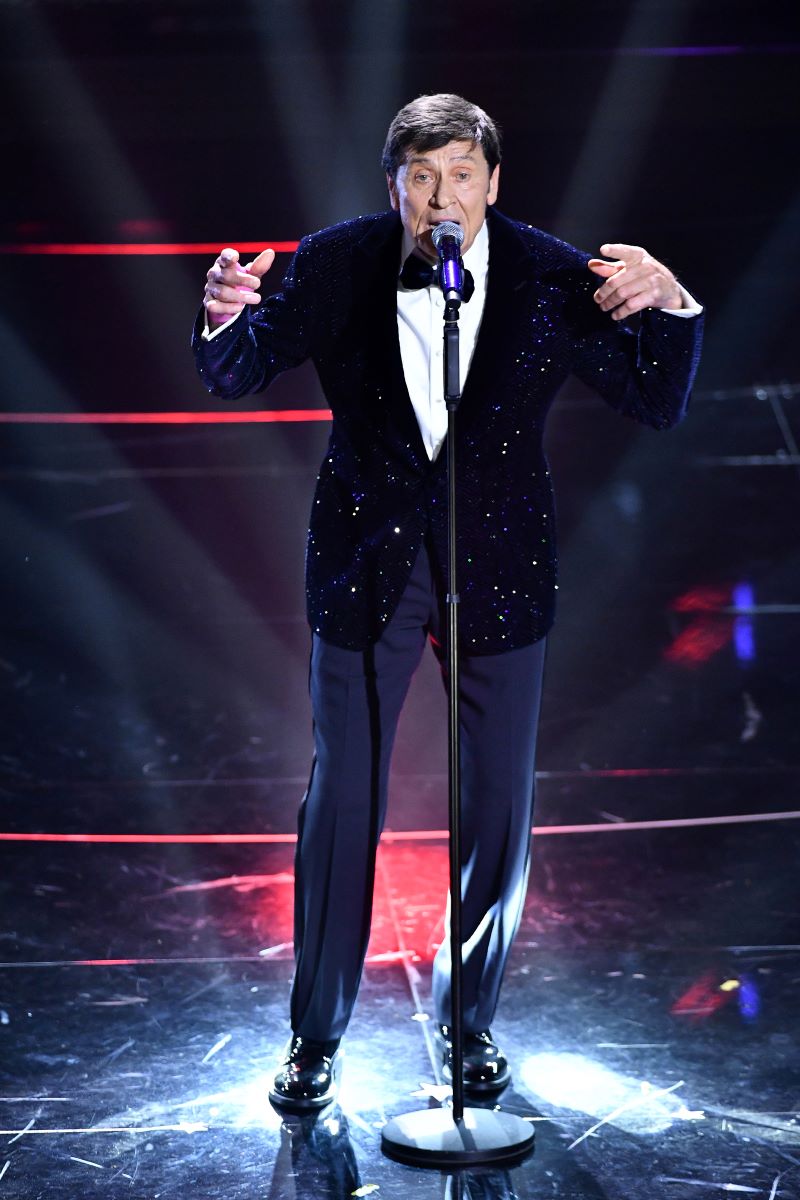 Gianni Morandi Sanremo 2022