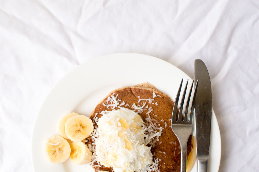 pancake cocco e banana