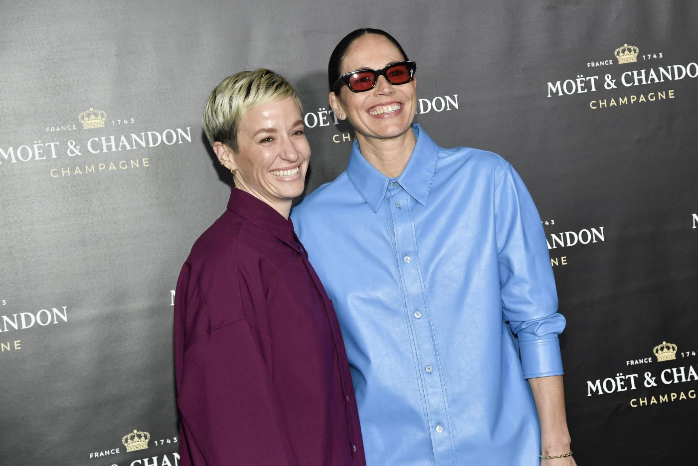 megan rapinoe con la fidanzata sue bird