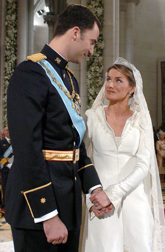Abito sposa letizia ortiz sale