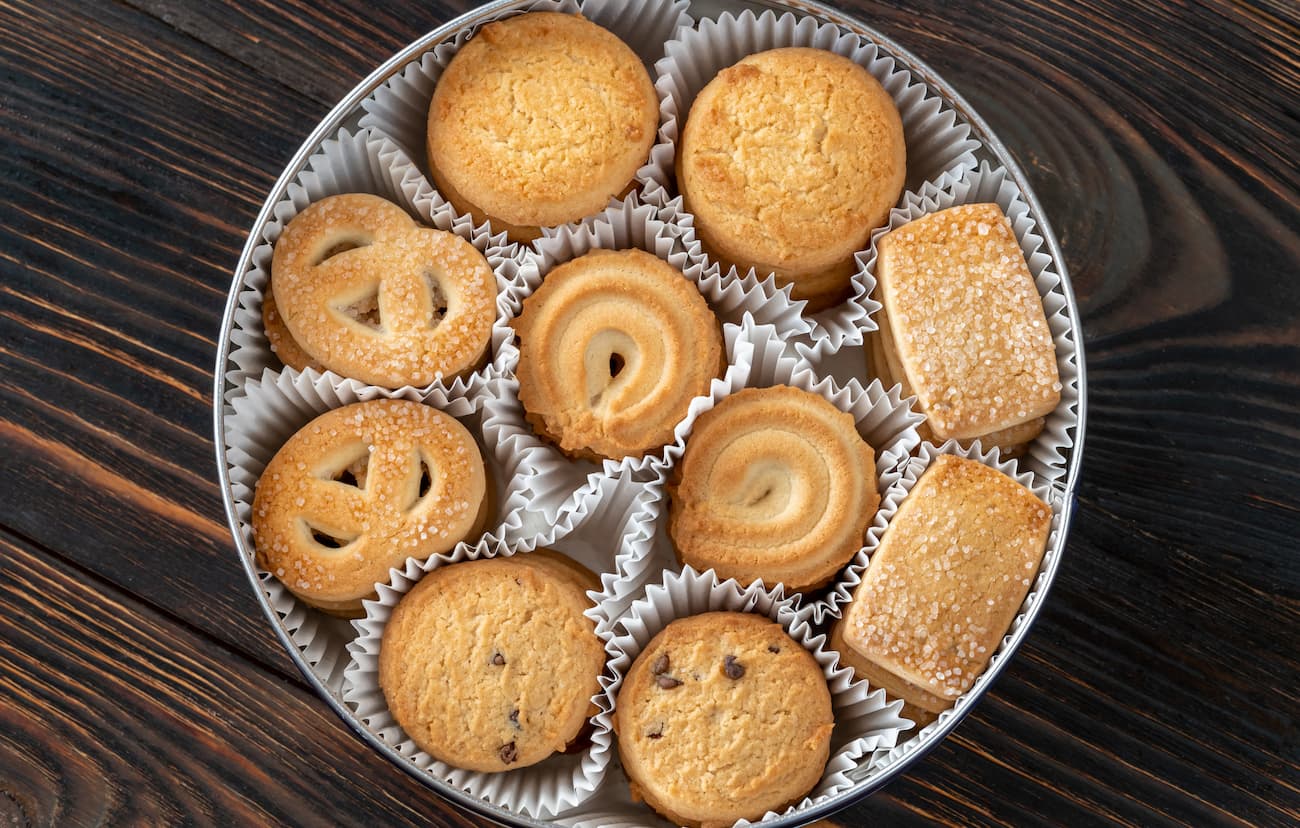 Biscotti danesi al burro