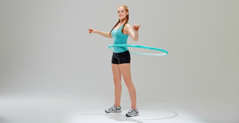 allenamento hula hoop