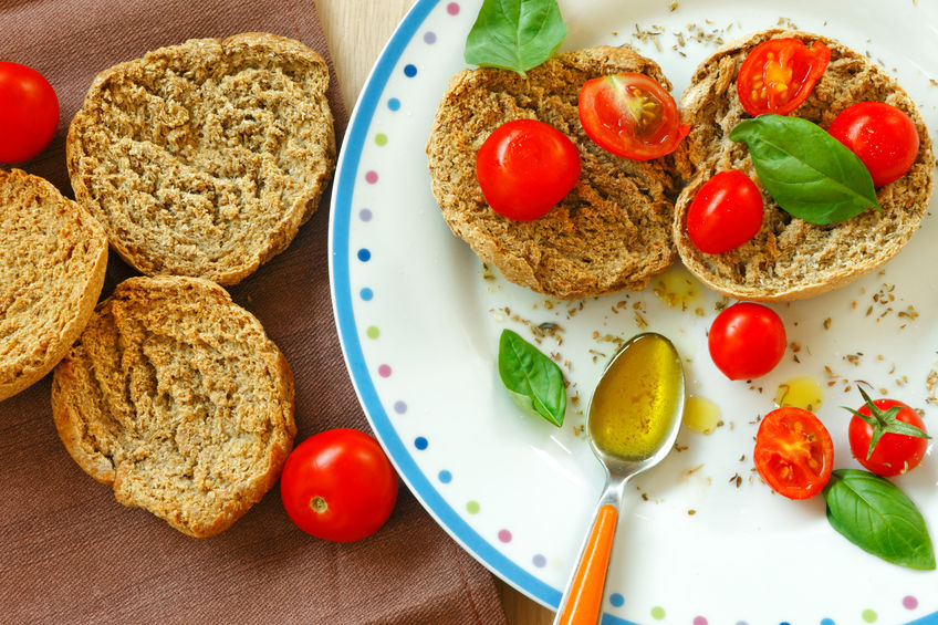 bruschette pomodoro origano