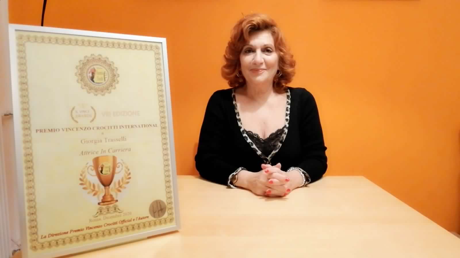 Premio Vincenzo Crocitti a Giorgia Trasselli