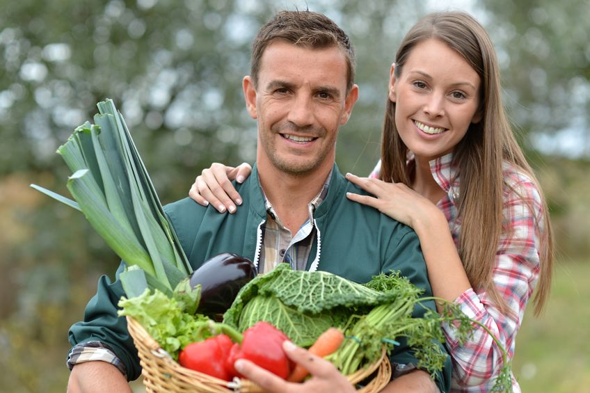 cibo sostenibile biologico