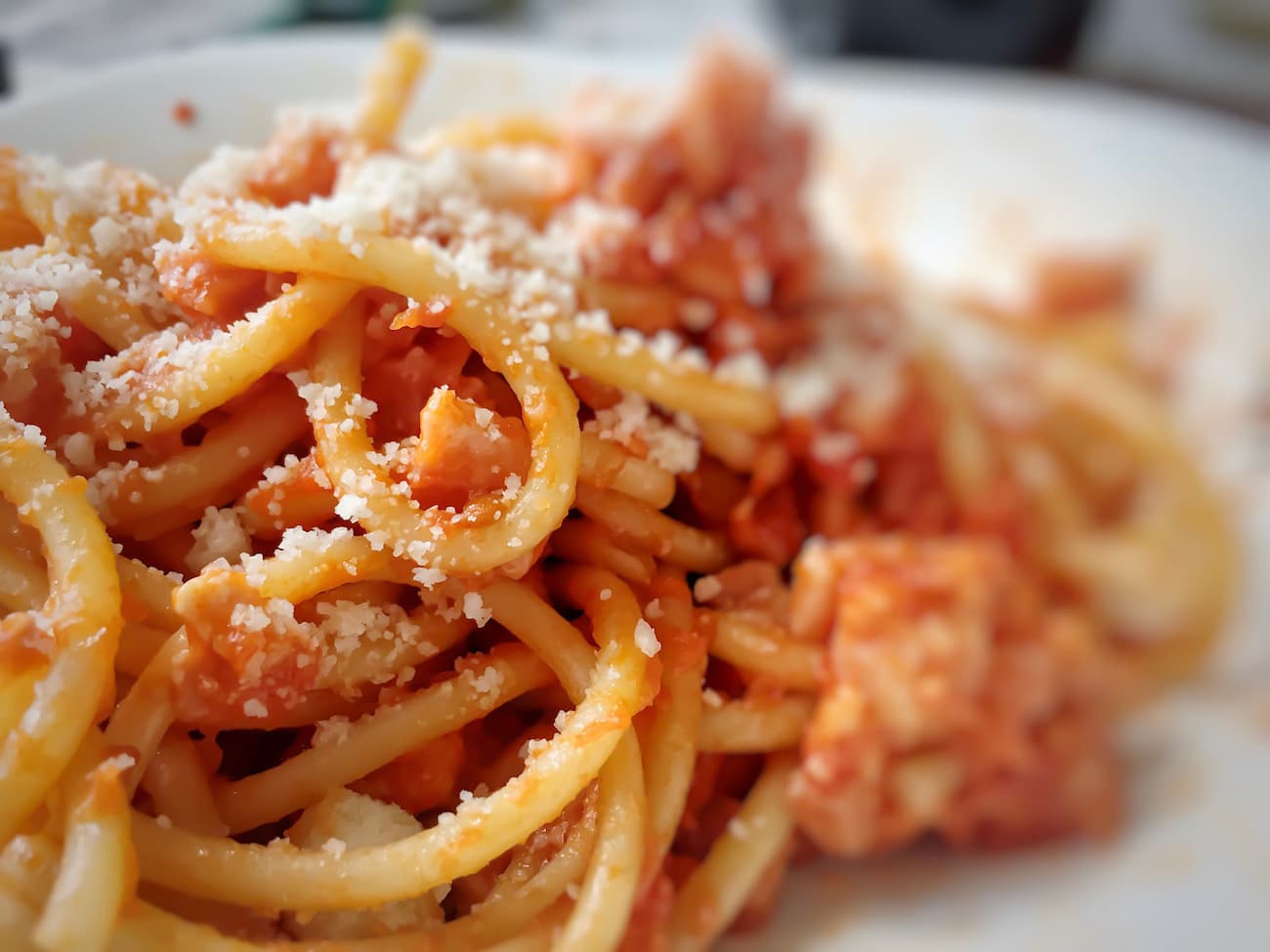 bucatini all'amatriciana