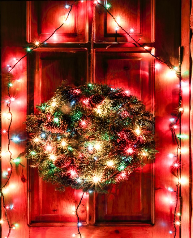 porta natale luci